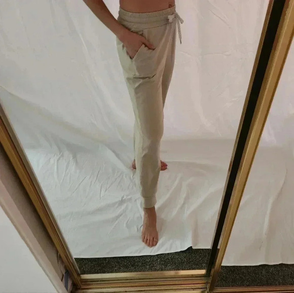 RECREATION by Thread and Supply soft joggers lounge athleisure tan beige nude - Picture 2 of 8